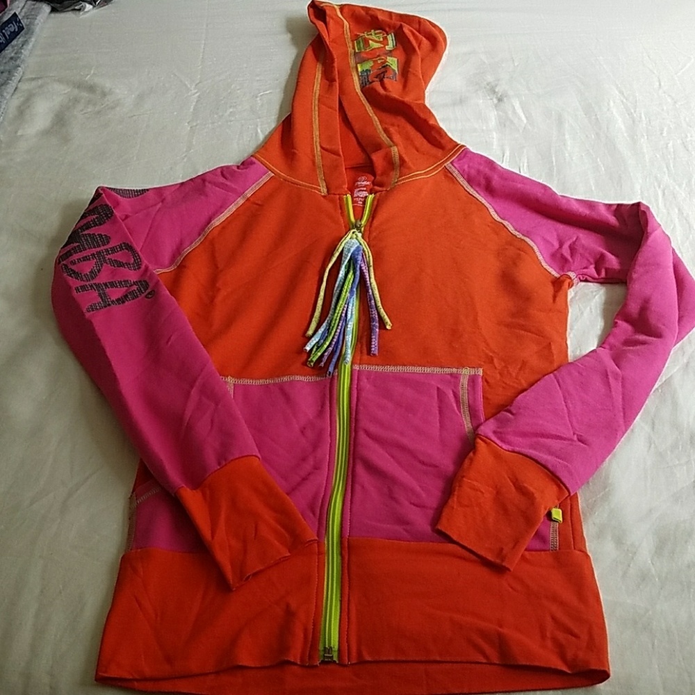 FLASH SALE!! Gently Used Zumba Fitness Zippered Sweater Size XS